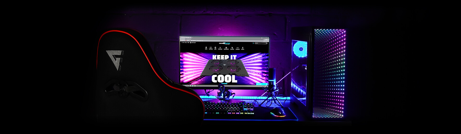 Banner Setup gamer